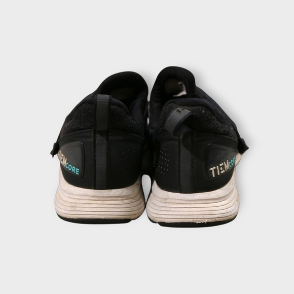 Tiem Latus Athletic Shoes Sz 7.5 Jet Black Training Studio Fitness Athleisure - Picture 6 of 8